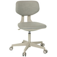 OTOČNÁ ŽIDLE PRO MLÁDEŽ, struktura, šedá - šedá/šedobílá, Moderní, textil/plast (51/72 - 87/51cm) - MID.YOU