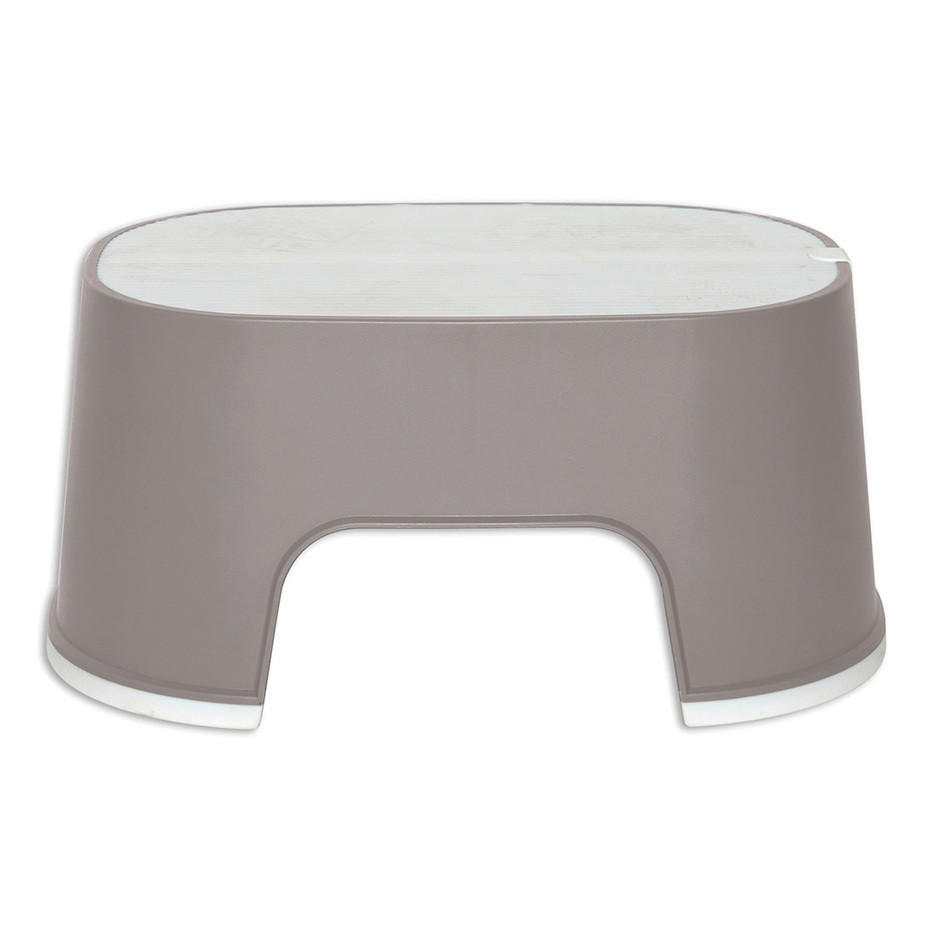 TRITTHOCKER Chalk Brown  - Graubraun, Basics, Kunststoff (20/30/15,5cm) - Bebe Jou