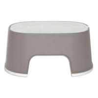 TRITTHOCKER Chalk Brown  - Graubraun, Basics, Kunststoff (20/30/15,5cm) - Bebe Jou