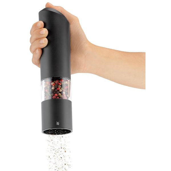 SALZ- ODER PFEFFERMÜHLE  - Schwarz, Basics, Glas/Keramik (21cm) - WMF