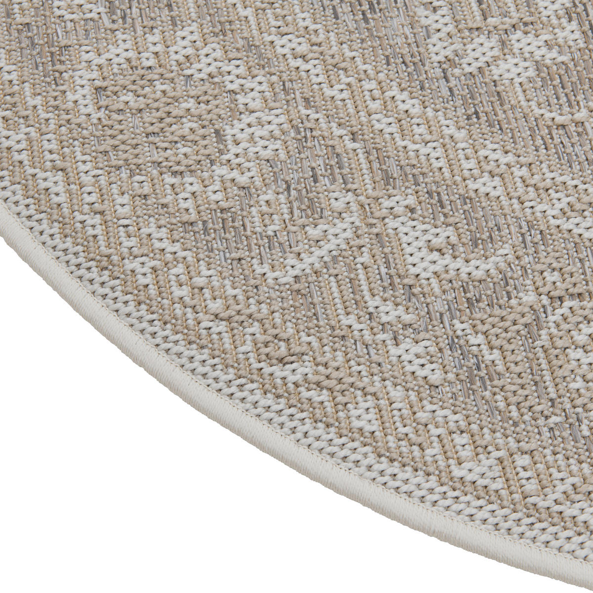 OUTDOORTEPPICH 120 cm Beige  - Beige, LIFESTYLE, Textil (120cm) - Ambia Garden