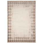 WEBTEPPICH 120/180 cm Houndstooth Border Beige  - Beige, Design, Textil (120/180cm) - Dieter Knoll