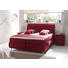 NACHTKÄSTCHEN Rot - Chromfarben/Rot, KONVENTIONELL, Textil/Metall (54,5/64,5/42cm) - Dieter Knoll