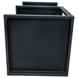 REGAL Schwarz  - Schwarz, Basics, Metall (25/96/25cm) - Carryhome