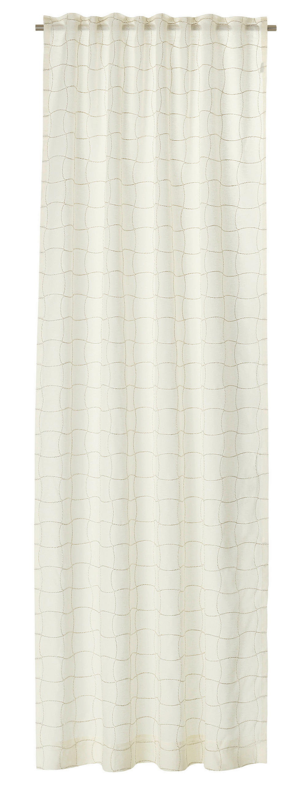 FERTIGVORHANG halbtransparent  - Creme, Basics, Textil (125/250cm) - Schöner Wohnen