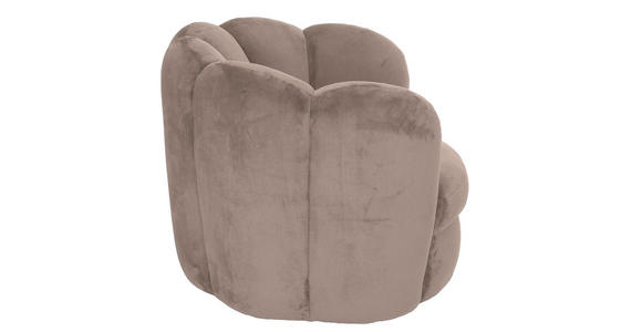 COCKTAILSESSEL - Schwarz/Braun, LIFESTYLE, Textil/Metall (97/76/90cm) - Landscape