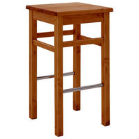 BARHOCKER Bernsteinfarben Kiefer massiv  - Bernsteinfarben, ROMANTIK / LANDHAUS, Holz (41/74,5/41cm) - Boxxx