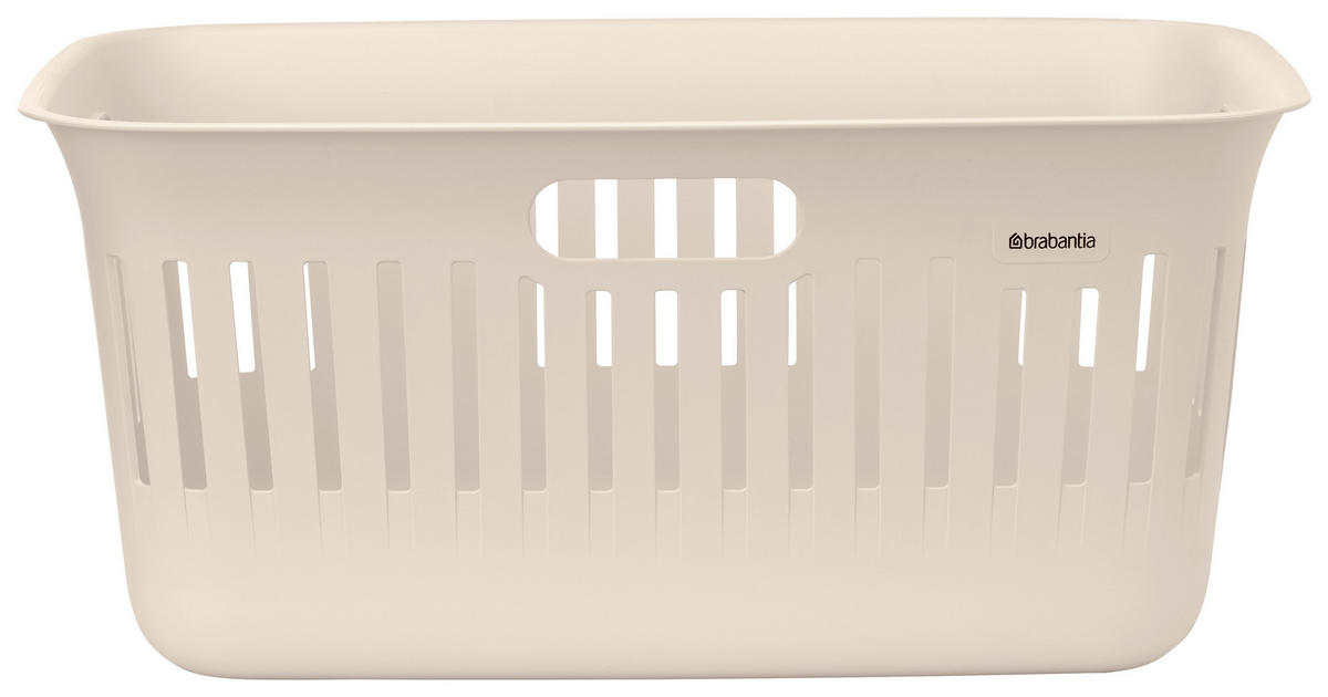 KOŠ NA PRÁDLO, béžová - béžová, Design, plast (58,7/38,7/27cm) - Brabantia