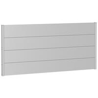 SICHTSCHUTZ - Silberfarben, Basics, Metall (194/91/4,4cm) - Biohort