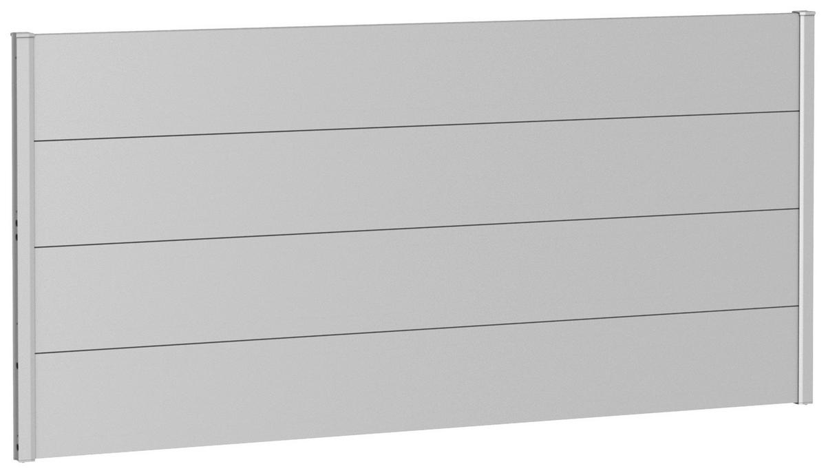 SICHTSCHUTZ - Silberfarben, Basics, Metall (194/91/4,4cm) - Biohort