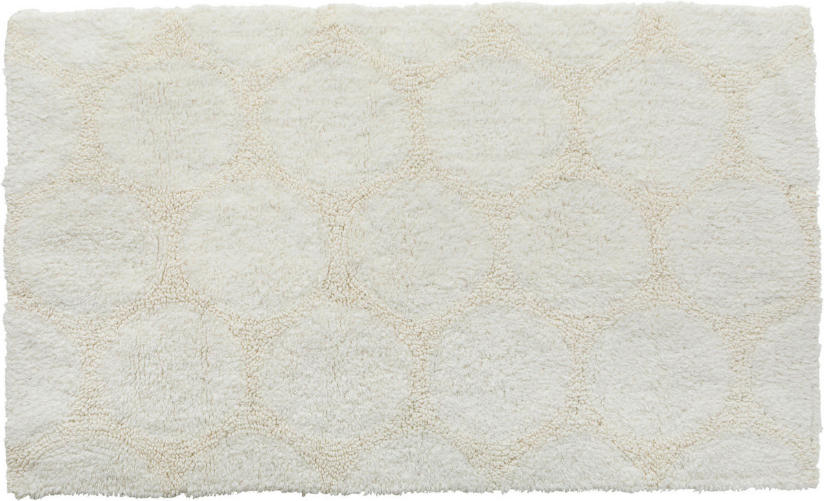 BADEMATTE Naturfarben 70/120 cm  - Naturfarben, Textil (70/120cm) - Novel