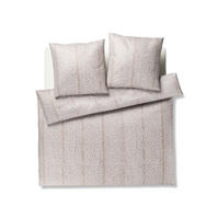 BETTWÄSCHE 3-teilig Leo Stripe Makosatin 200/200 cm  - Creme, Design, Textil (200/200cm) - Joop!