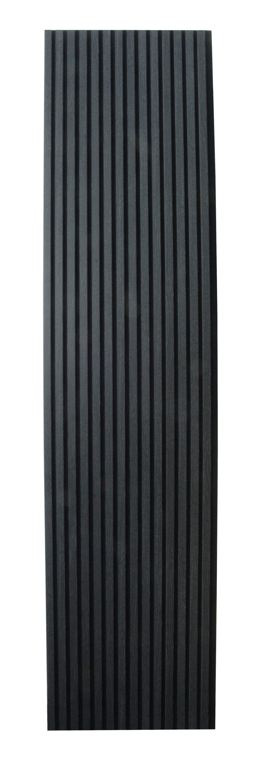 AKUSTIKPANEEL Eiche foliert 57.25/1.9/240 cm  - Eichefarben, KONVENTIONELL, Holz/Textil (57.25/1.9/240cm)