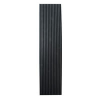 AKUSTIKPANEEL Eiche foliert 57.25/1.9/240 cm  - Eichefarben, KONVENTIONELL, Holz/Textil (57.25/1.9/240cm)