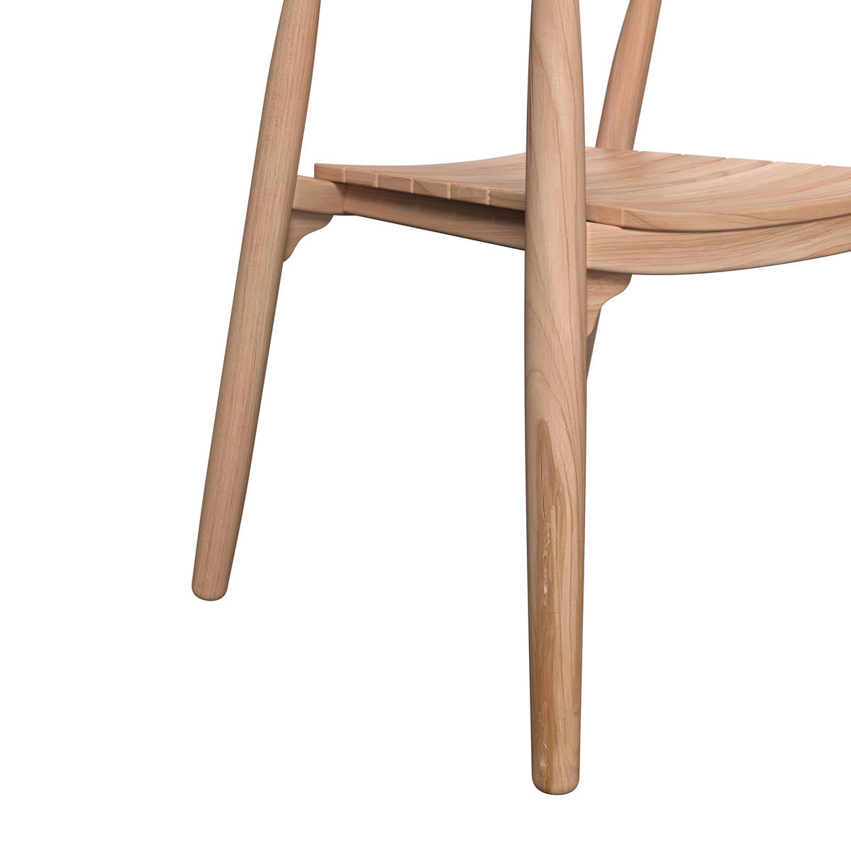 GARTENSTUHL Teakholz Teakfarben  - Teakfarben, MODERN, Holz (57l) - Ambia Garden