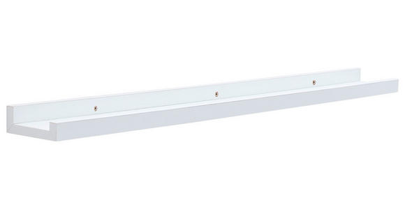 WANDBOARD Holzwerkstoff Weiß  - Weiß, Basics, Holzwerkstoff (80/3,5/9cm) - Xora