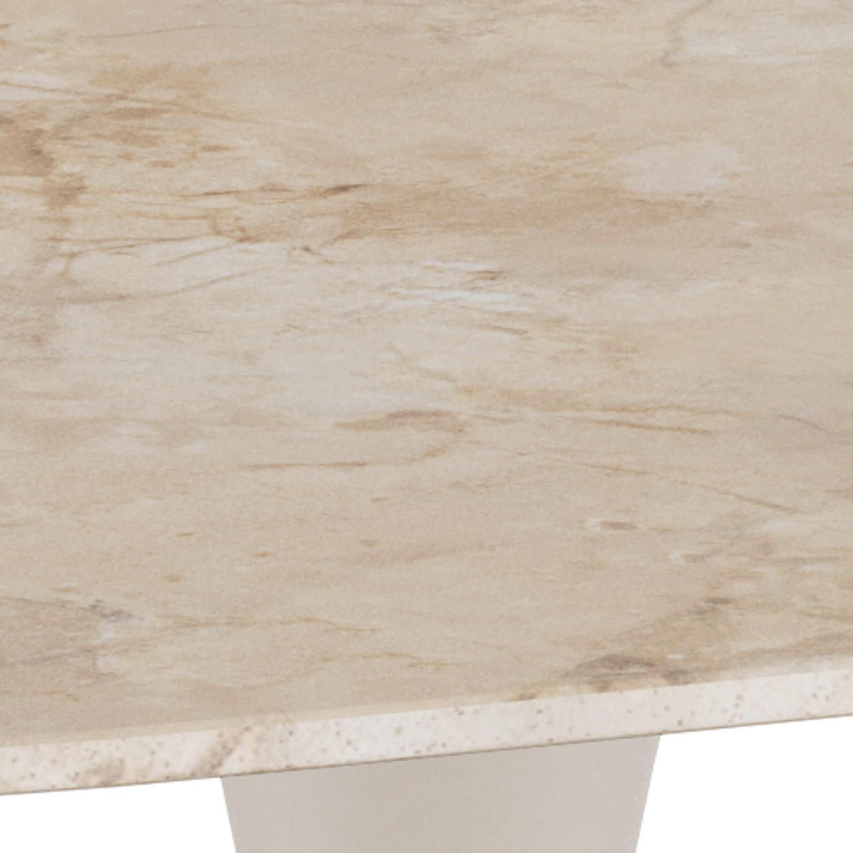 ESSTISCH in Metall, Keramik 90/90/75 cm  - Braun/Grau, MODERN, Keramik/Metall (90/90/75cm) - MID.YOU