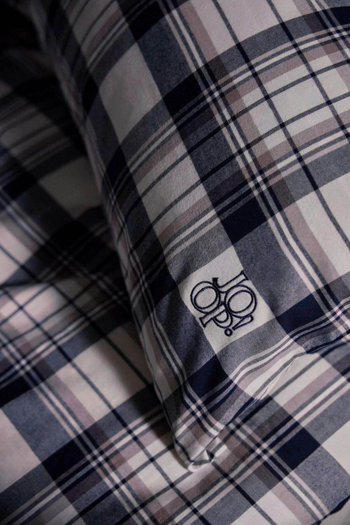 WENDEBETTWÄSCHE 2-teilig Soft Frames Flanell 135/200 cm  - Blau, Design, Textil (135/200cm) - Joop!
