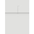 LED-STEHLEUCHTE 61/28/195 cm    - Klar/Chromfarben, KONVENTIONELL, Kunststoff/Metall (61/28/195cm) - Novel