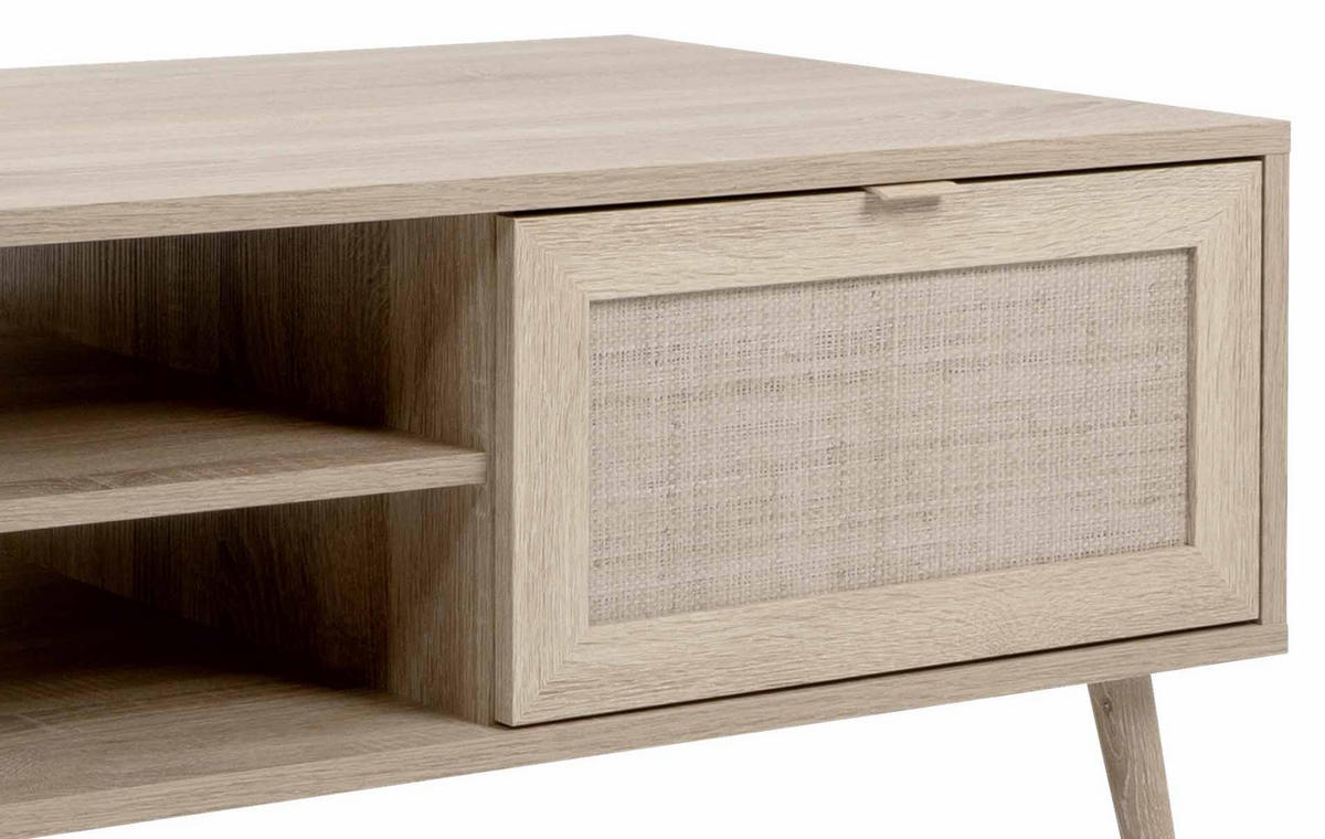 KONFERENČNÍ STOLEK, Sonoma dub, kompozitní dřevo, 100/60/46 cm - Sonoma dub, Natur, dřevo/kompozitní dřevo (100/60/46cm) - MID.YOU