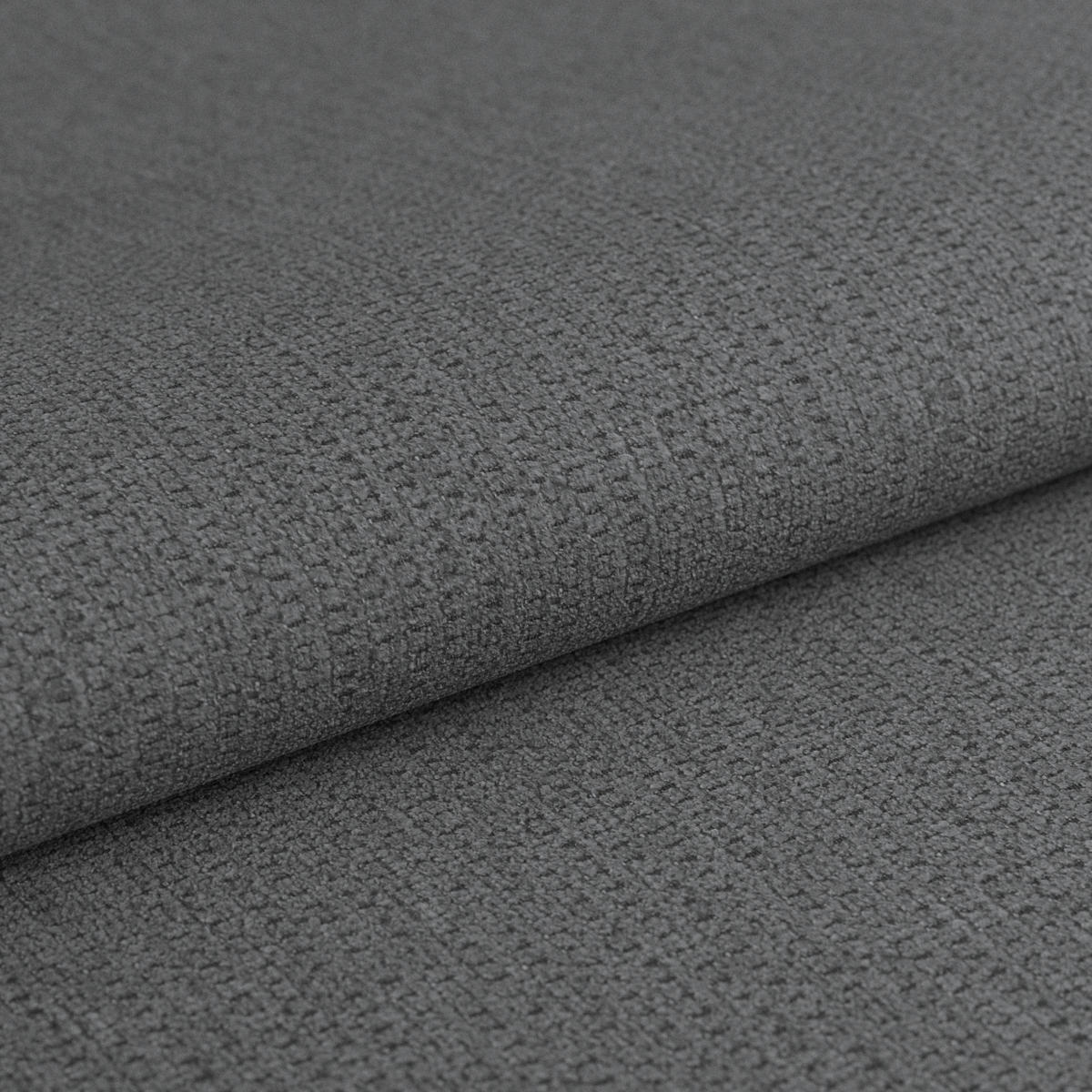 ECKSOFA  Mikrofaser, Struktur Anthrazit  - Anthrazit/Schwarz, Konventionell, Kunststoff/Textil (183/251cm) - MID.YOU