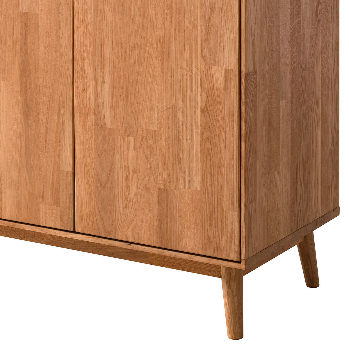 HIGHBOARD Wildeiche  80/115,1/40 cm  - Wildeiche, Natur, Holz (80/115,1/40cm) - home24