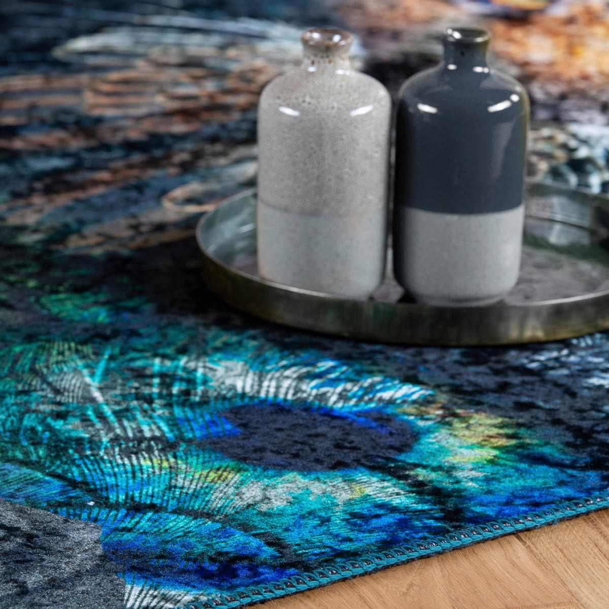 FLACHWEBETEPPICH 160/230 cm My Exotic  - Multicolor, Trend, Kunststoff/Textil (160/230cm) - Novel