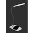 LED Tischl. mit Ladefunktion - Silberfarben/Schwarz, Design, Kunststoff (13,0/38,0/38,0cm) LED Tischl. mit Ladefunktion - Silberfarben/Schwarz, Design, Kunststoff (13,0/38,0/38,0cm)