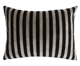 ZIERKISSEN  40/60 cm   - Schwarz/Braun, Design, Textil (40/60cm) - Dieter Knoll