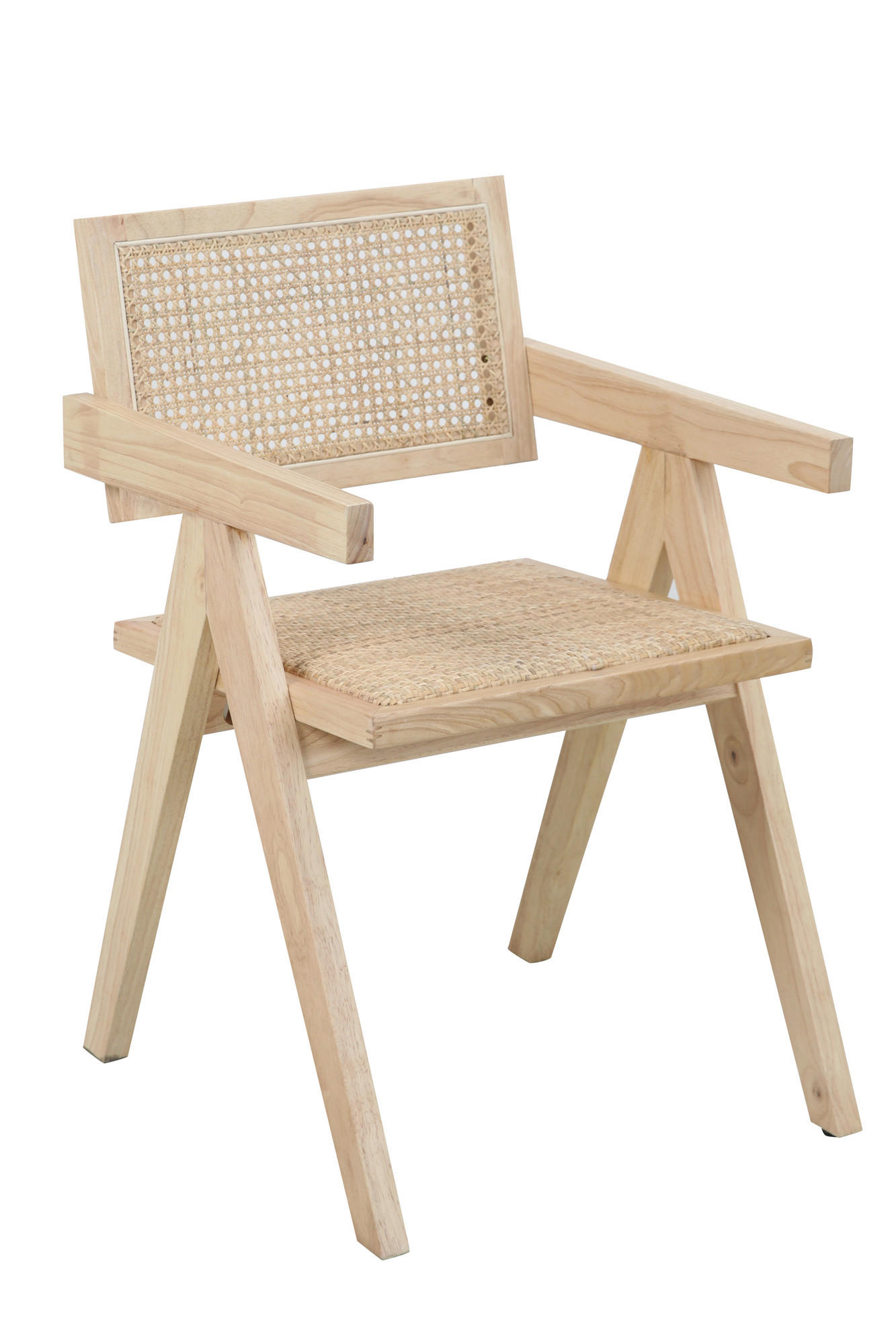 ARMLEHNSTUHL in Holz Naturfarben  - Naturfarben, MODERN, Holz (52/78/58cm) - MID.YOU