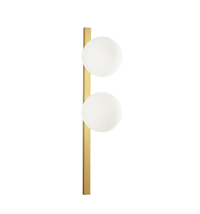 Luce ambiente Design Wandleuchte Luce Ambiente e Design Weiß, Gold 14 cm