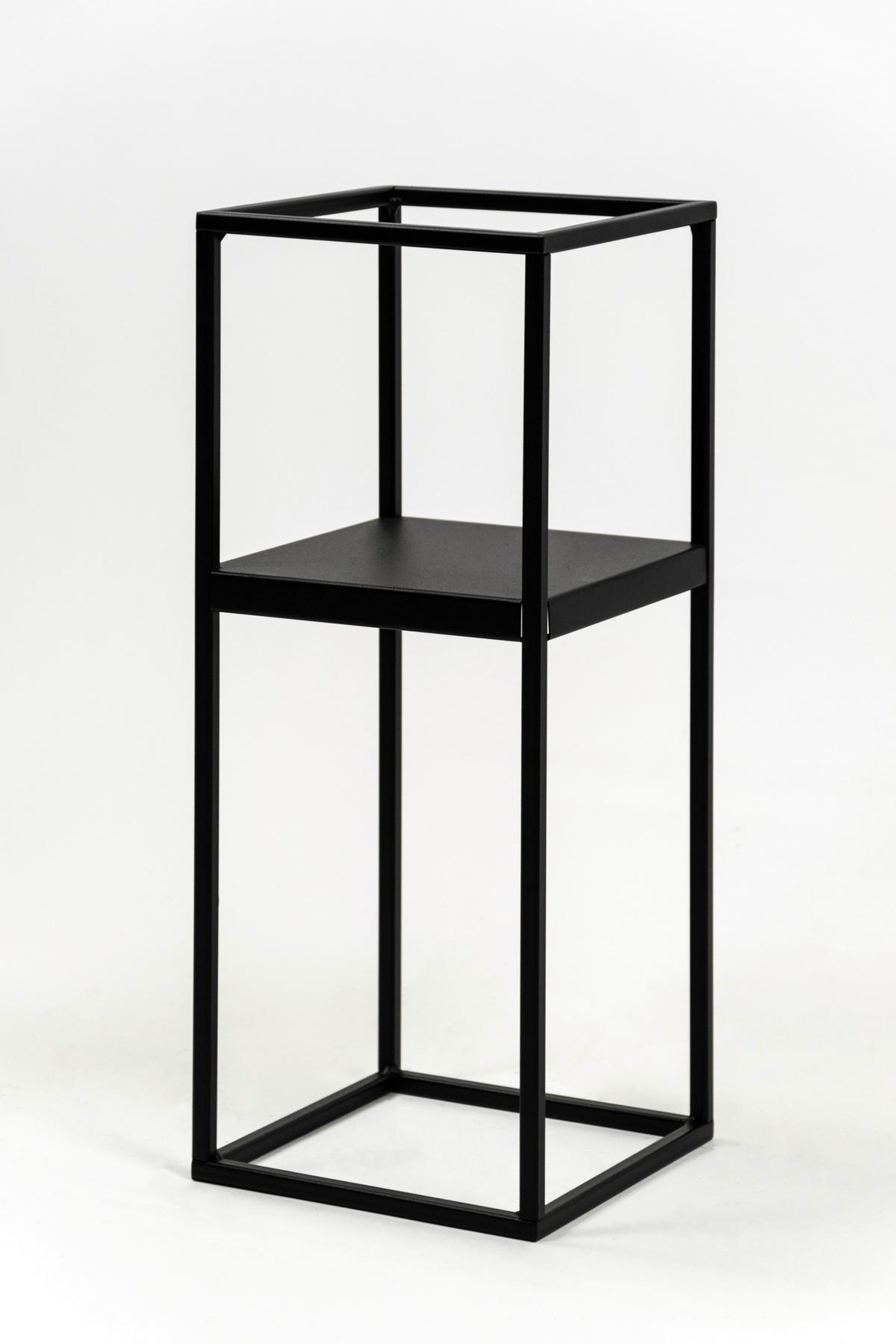 BLUMENSTÄNDER Metall  - Schwarz, Basics, Metall (19/47/19cm)