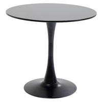 ESSTISCH in Holzwerkstoff 80/80/74 cm  - Schwarz, Design, Holzwerkstoff/Metall (80/80/74cm) - Kare-Design