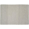 HANDWEBTEPPICH 70/140 cm Helsinki Silberfarben  - Silberfarben, KONVENTIONELL, Textil (70/140cm) - Linea Natura