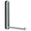 WANDHAKEN  in Multicolor, Schwarz, Silberfarben  - Silberfarben/Multicolor, Design, Kunststoff/Metall (2,1/16/2,1-15,6cm)