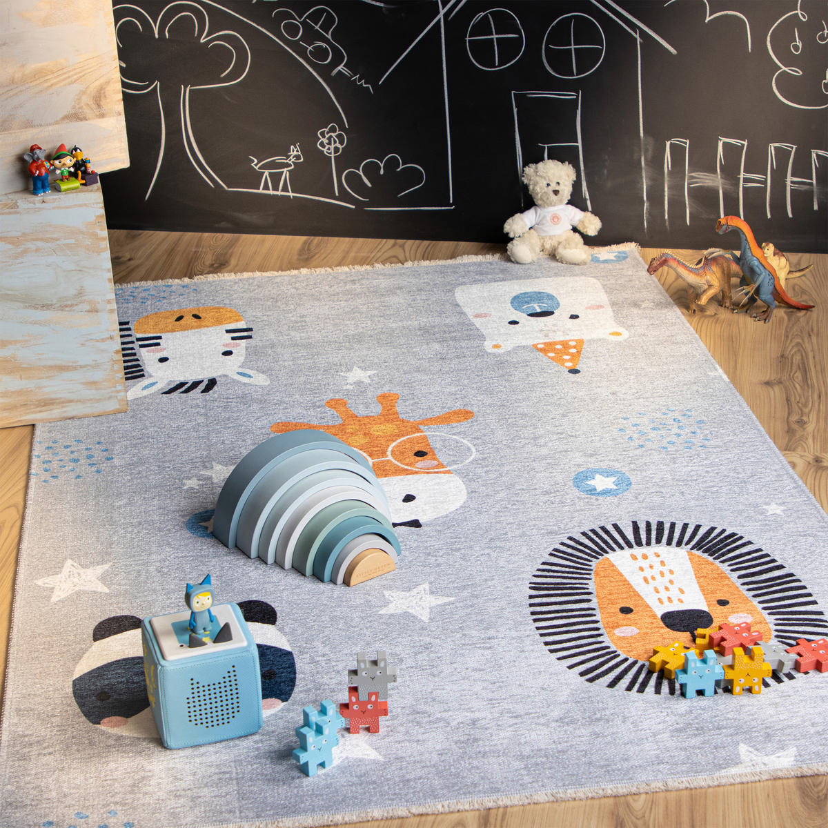 KINDERTEPPICH 115/170 cm My Greta  - Multicolor, Trend, Textil (115/170cm) - Obsession