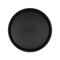 POSLUŽAVNIK       41,8/2,8 cm      RUBBER NO-SLIP  - crna, Basics, plastika (41,8/2,8cm) - Tognana