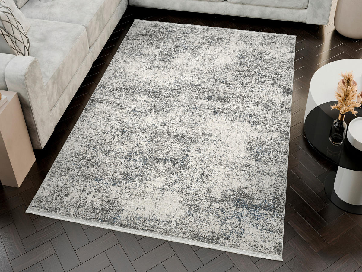 WEBTEPPICH 140/200 cm Pisanova Grau  - Grau, Design, Textil (140/200cm) - Dieter Knoll