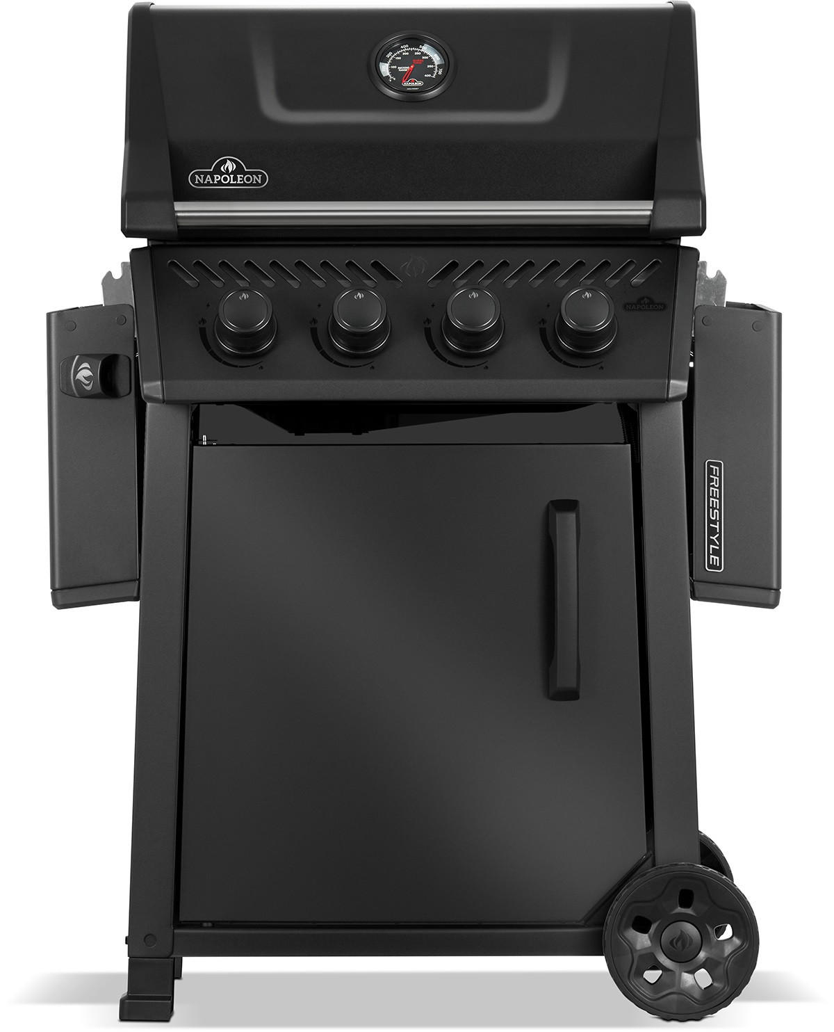 PLINSKI ROŠTILJ F425DPK-1  crna  - crna, Basics, metal (64/132cm) - Napoleon