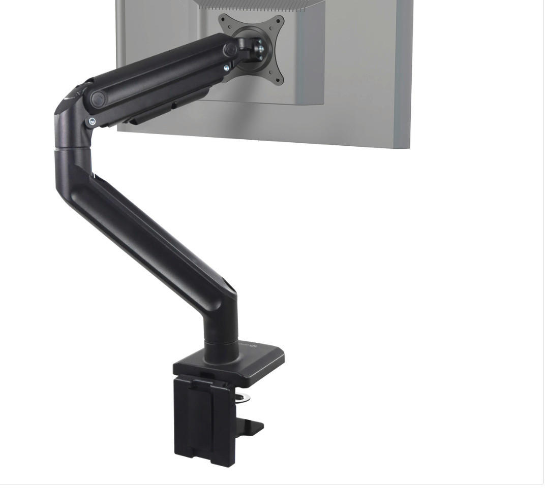 MONITOR-HALTERUNG Metall Schwarz  - Schwarz, MODERN, Metall (40/56,5/53,3cm) - MID.YOU