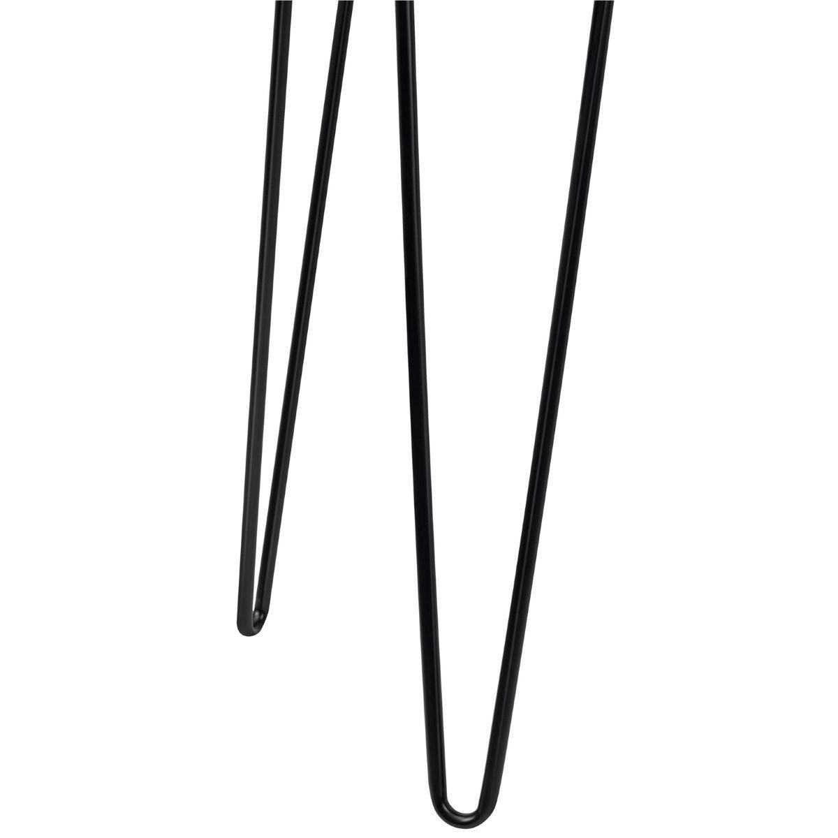 COUCHTISCH Owen 106/46/50 cm Braun  - Schwarz/Braun, Design, Holzwerkstoff/Metall (106/46/50cm) - MID.YOU