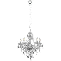 TAKKRONA Marie Therese 55/130 cm  - kromfärg, Klassisk, metall/plast (55/130cm)
