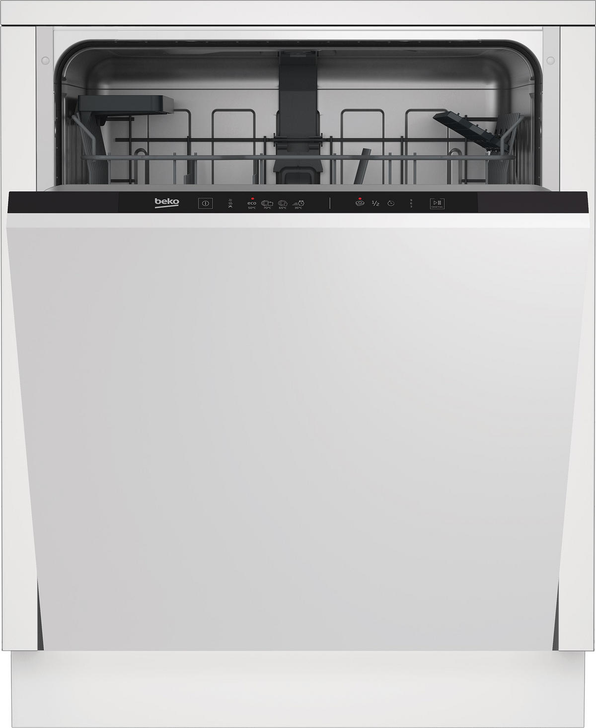KÜCHENBLOCK 360 cm   in Weiß, Schieferfarben  - Schieferfarben/Edelstahlfarben, MODERN, Holzwerkstoff/Metall (360cm) - Nobilia