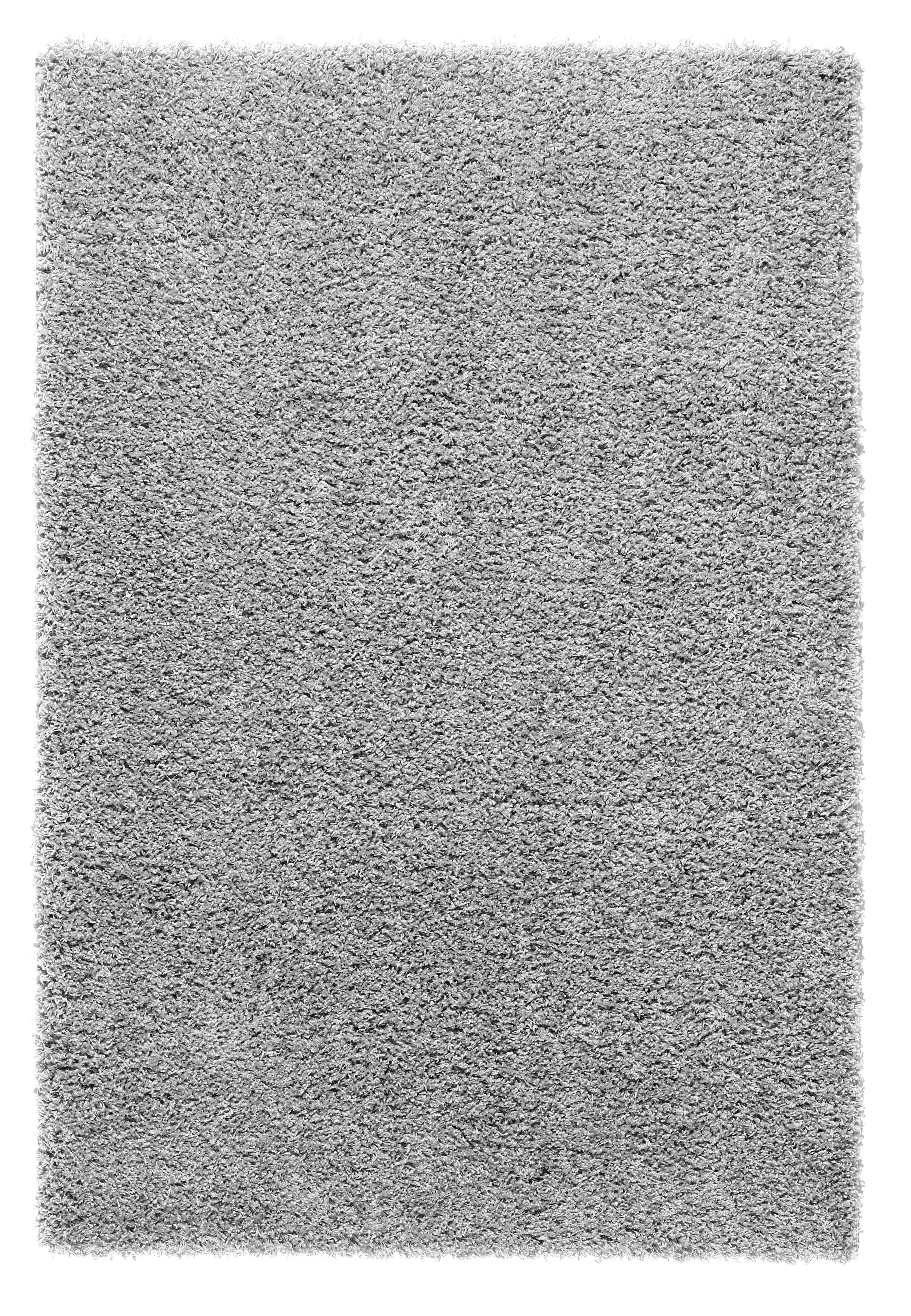 WEBTEPPICH  60/110 cm  Silberfarben   - Silberfarben, Basics, Textil (60/110cm) - Boxxx