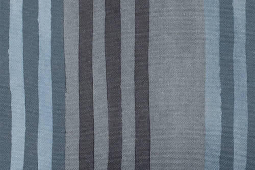 SESSELAUFLAGE Streifen  - Blau, Basics, Textil (118/46/8cm) - Gardenson