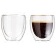 KAFFEEGLAS - Klar, KONVENTIONELL, Glas (8,8/8,9cm) - Novel