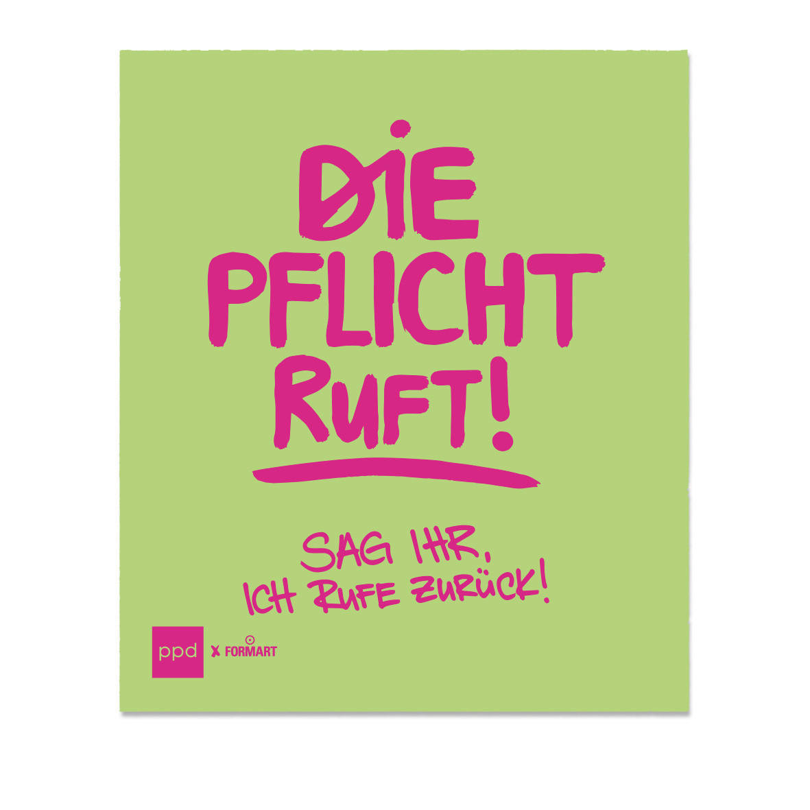 SCHWAMMTUCH  - Limette, Basics, Textil (20/17cm) - PPD