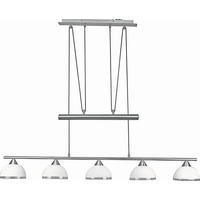 HÄNGELEUCHTE 118,5/15,5/75-195 cm  - KONVENTIONELL, Glas/Metall (118,5/15,5/75-195cm)