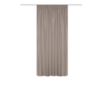 WÄRMESCHUTZVORHANG ESKIMO blickdicht 135/175 cm   - Naturfarben, Basics, Textil (135/175cm)