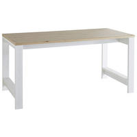 SCHREIBTISCH 160/76/80 cm Pinienfarben, Eiche Artisan  - Eiche Artisan/Pinienfarben, KONVENTIONELL, Holzwerkstoff (160/76/80cm) - Carryhome
